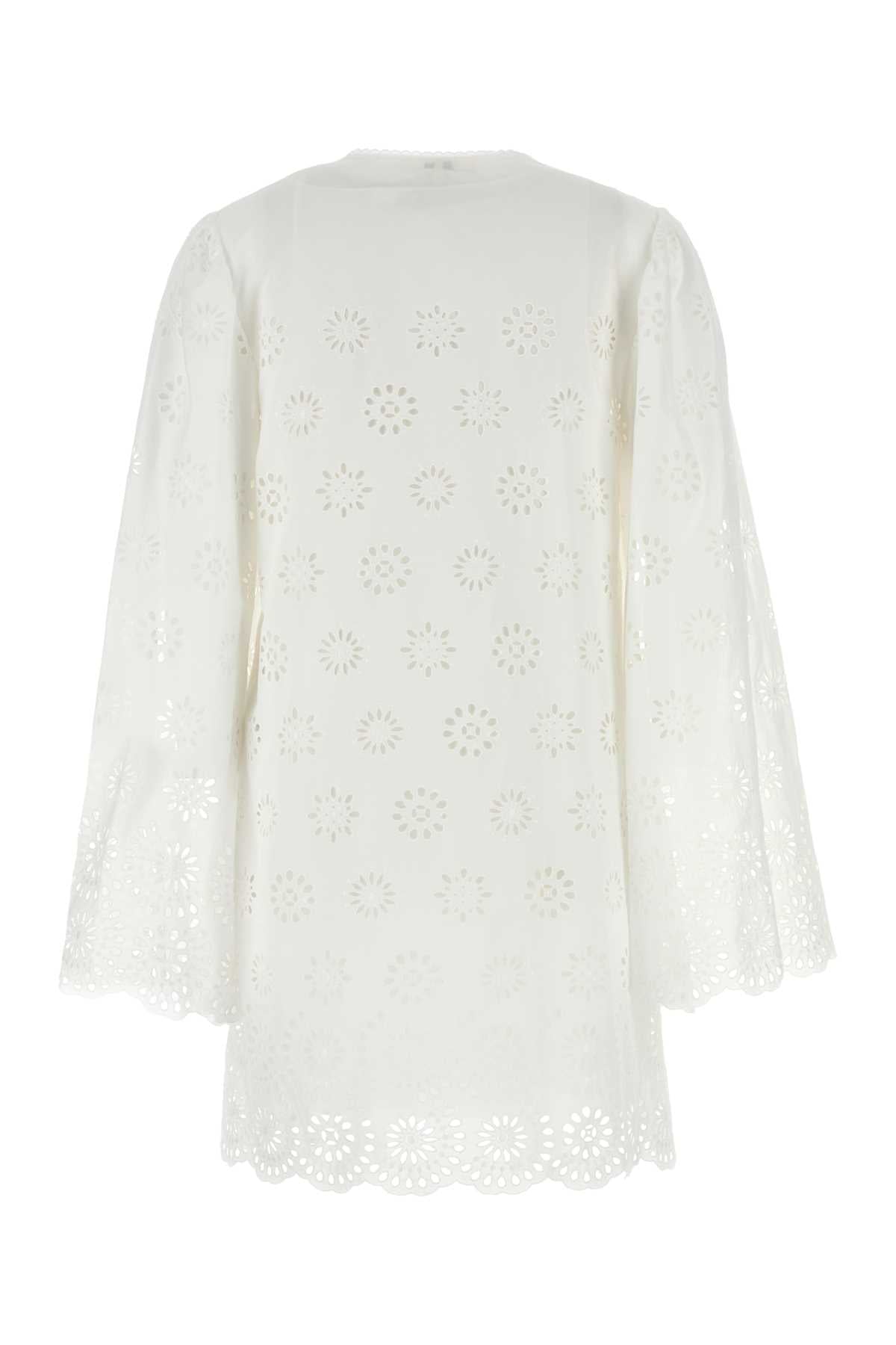 White Broderie Anglaise Mini Dress Iconicmilk Abiti
