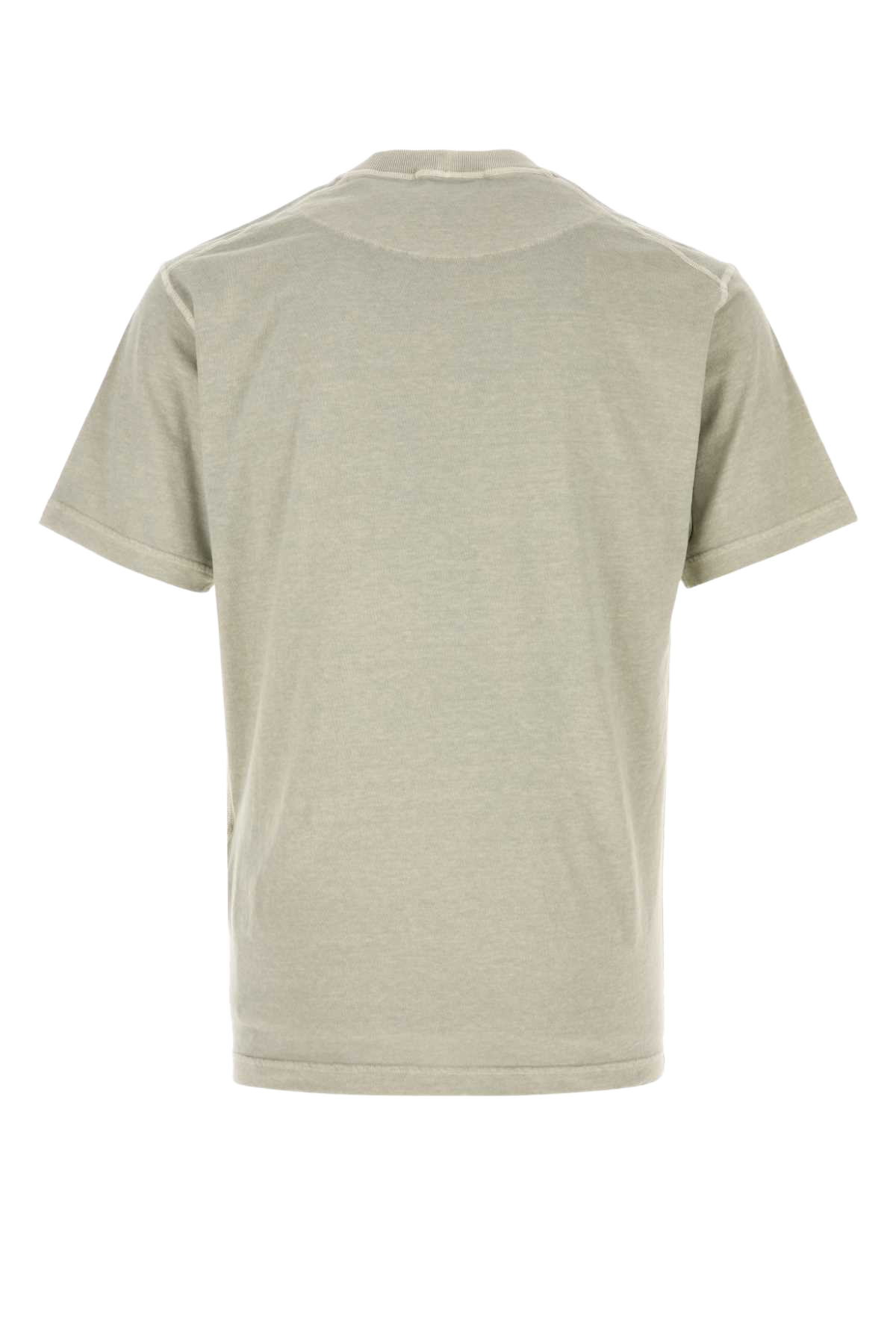Dove Grey Cotton T-Shirt Pearlgrey Capo: Cotone