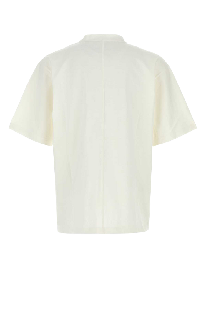 White Cotton Steven T-Shirt Exterior