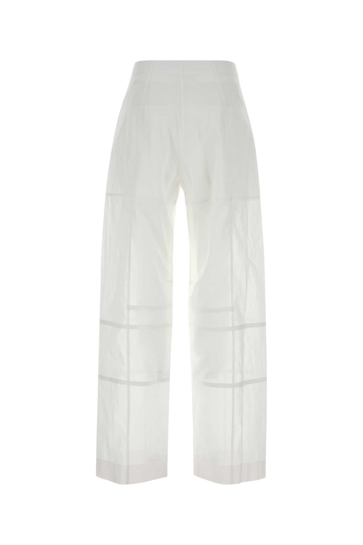 Opticwhite Exterior: Cotton Pantaloni