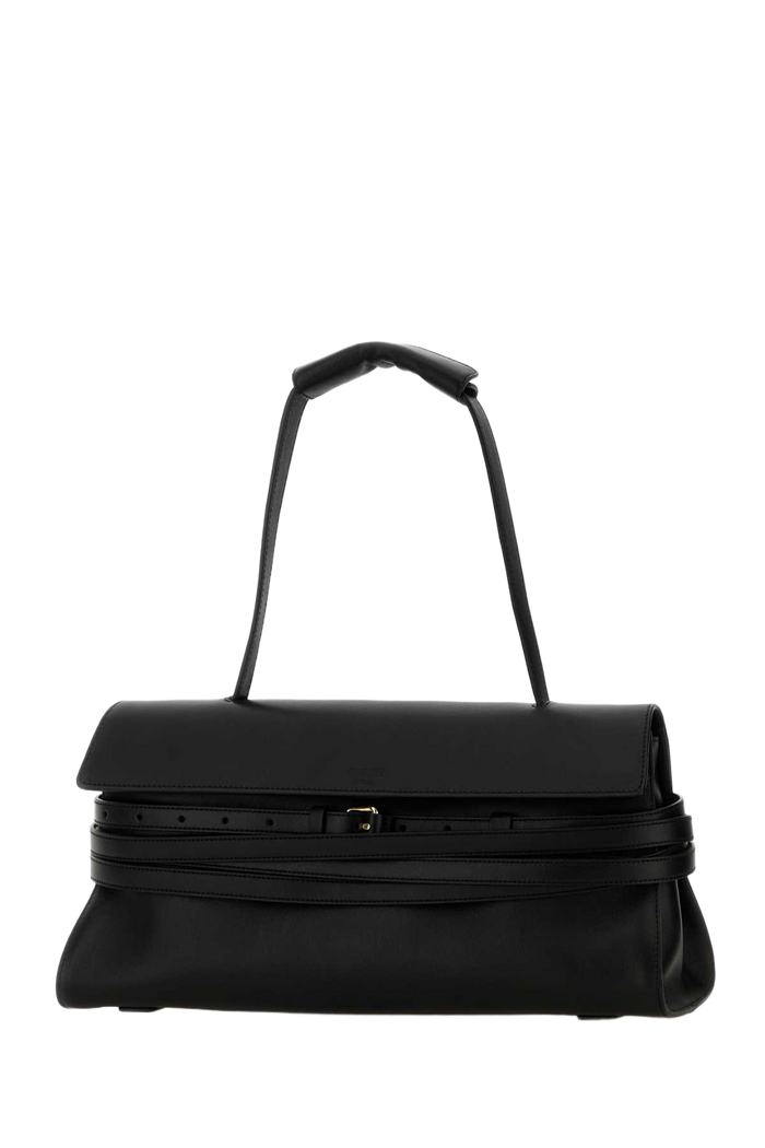 Black Nappa Leather Shoulder Bag Nero Borse A Mano