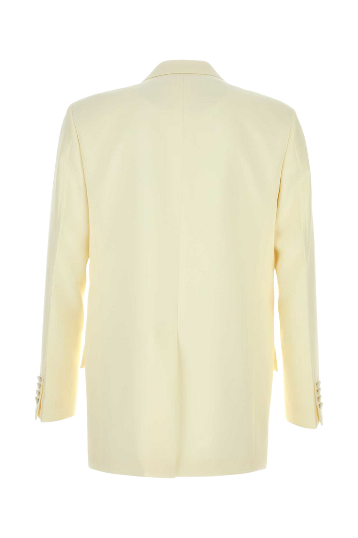 Ivory Tech Panama Blazer White Giacche E Gilet