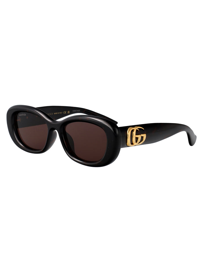 Gg1829sk Havana-havana-brown Acetate Sunglasses