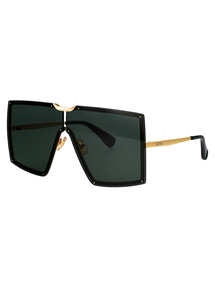 Mm0117 Oro Carico Lucido / Verde Metal Sunglasses