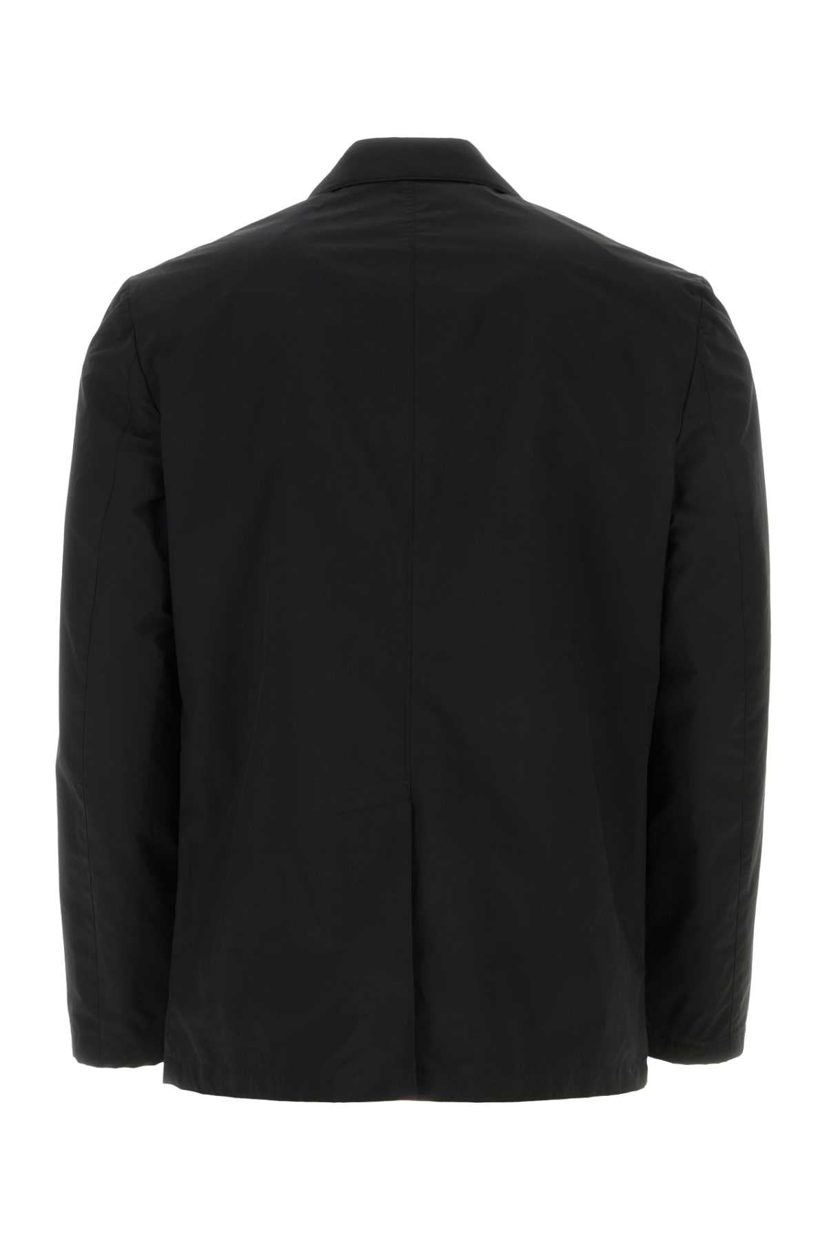 Nero Exterior: Polyester Nylon Giacche E Gilet