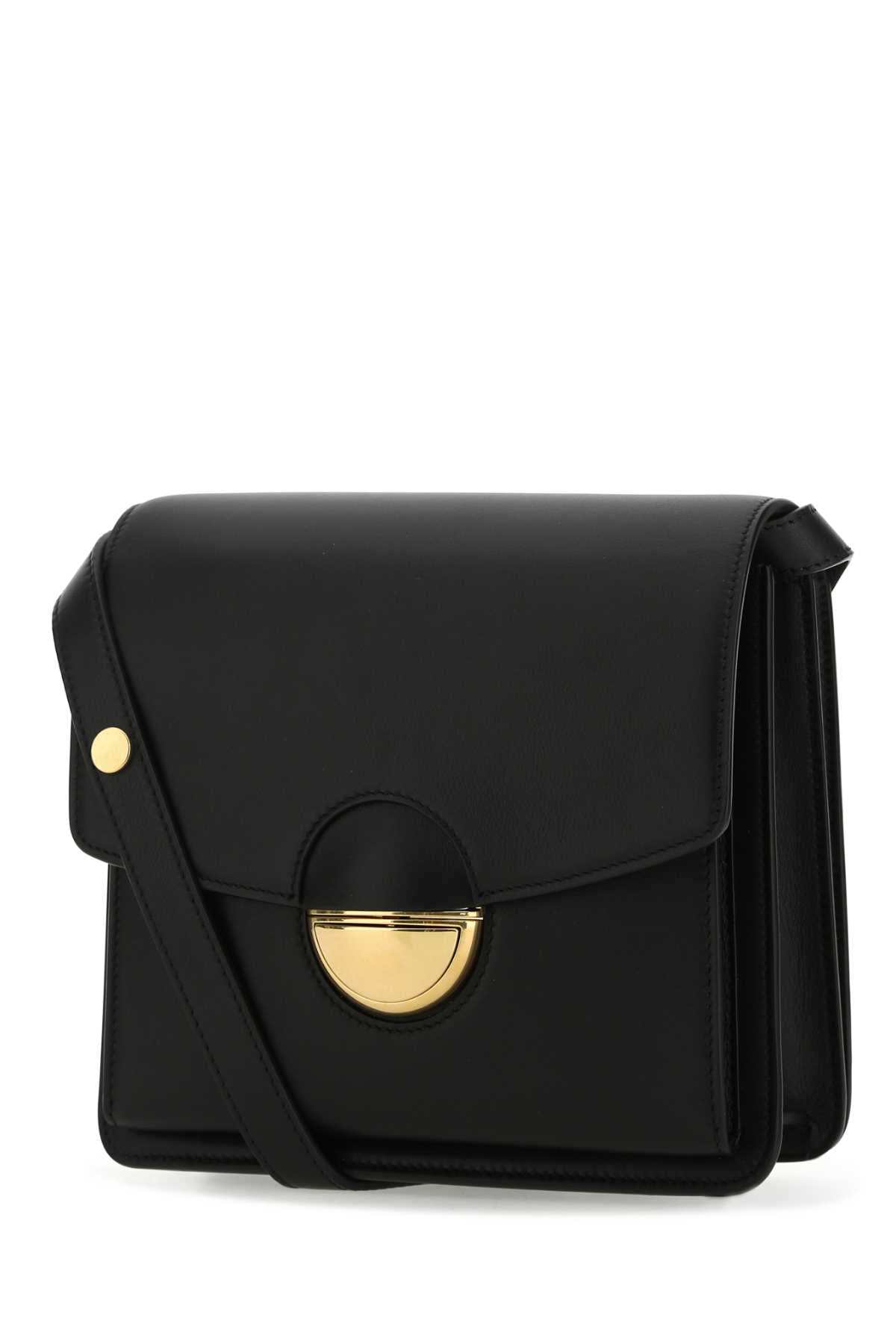 Black Leather Dia Shoulder Bag 001 Borse A Tracolla