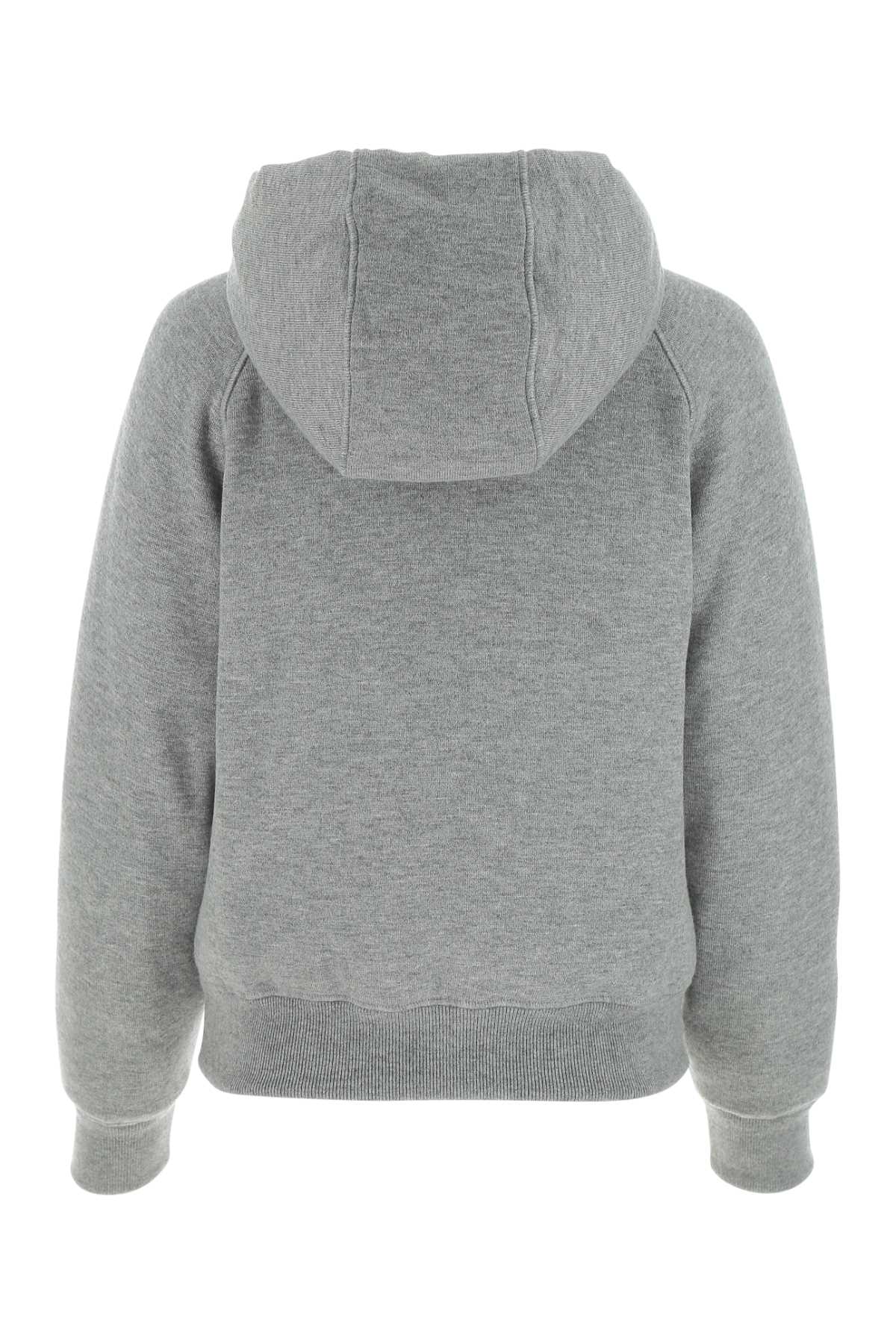 Grey Cashmere Blend Down Jacket Grigio Pa Ws Piumini