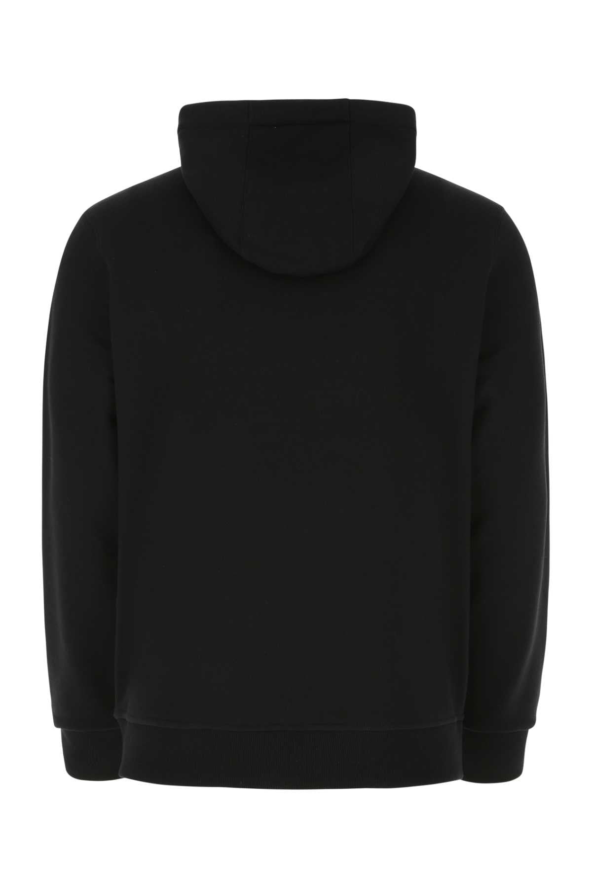 Black Cotton Sweatshirt A1189 Felpe