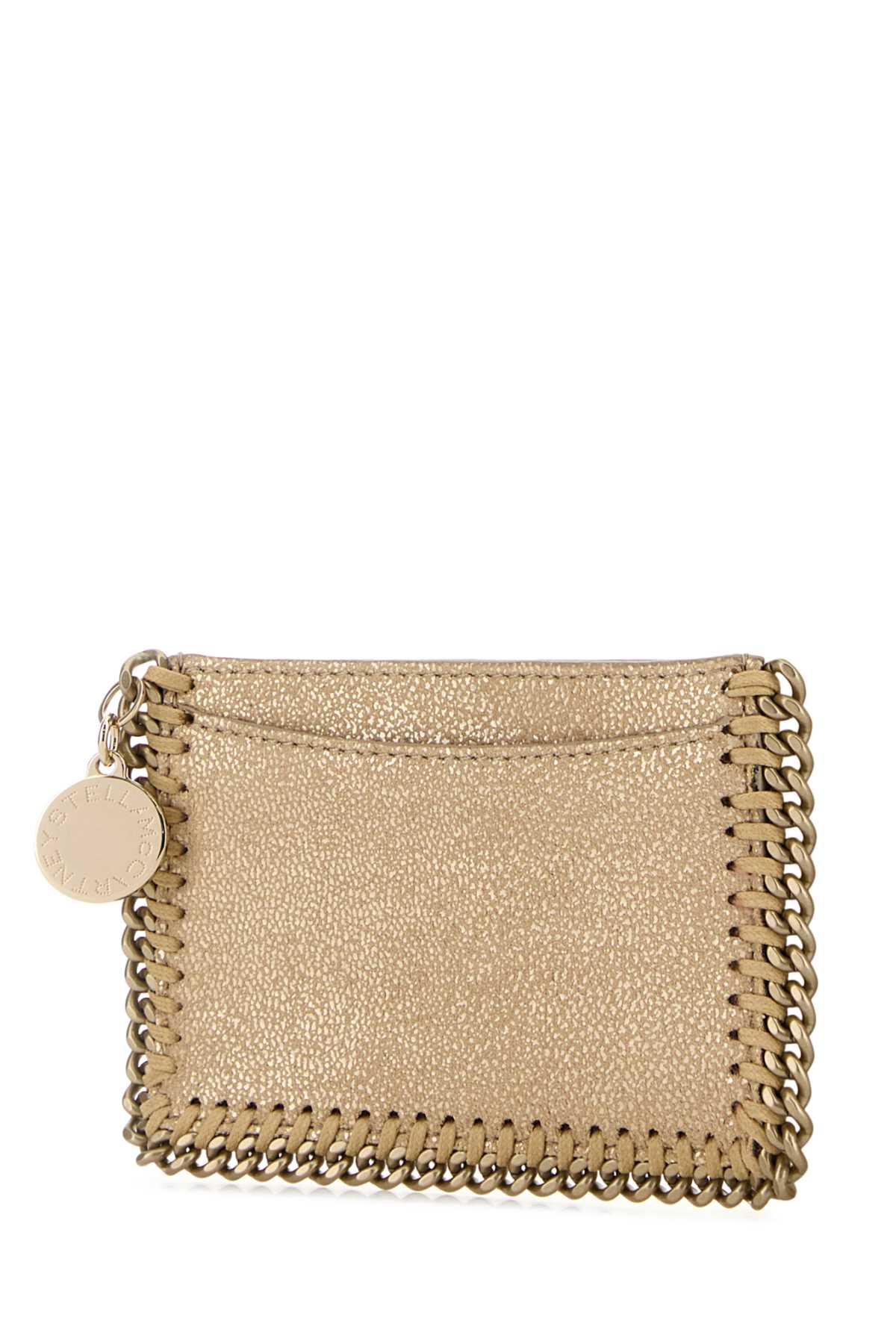 Gold Polyester Portafogli