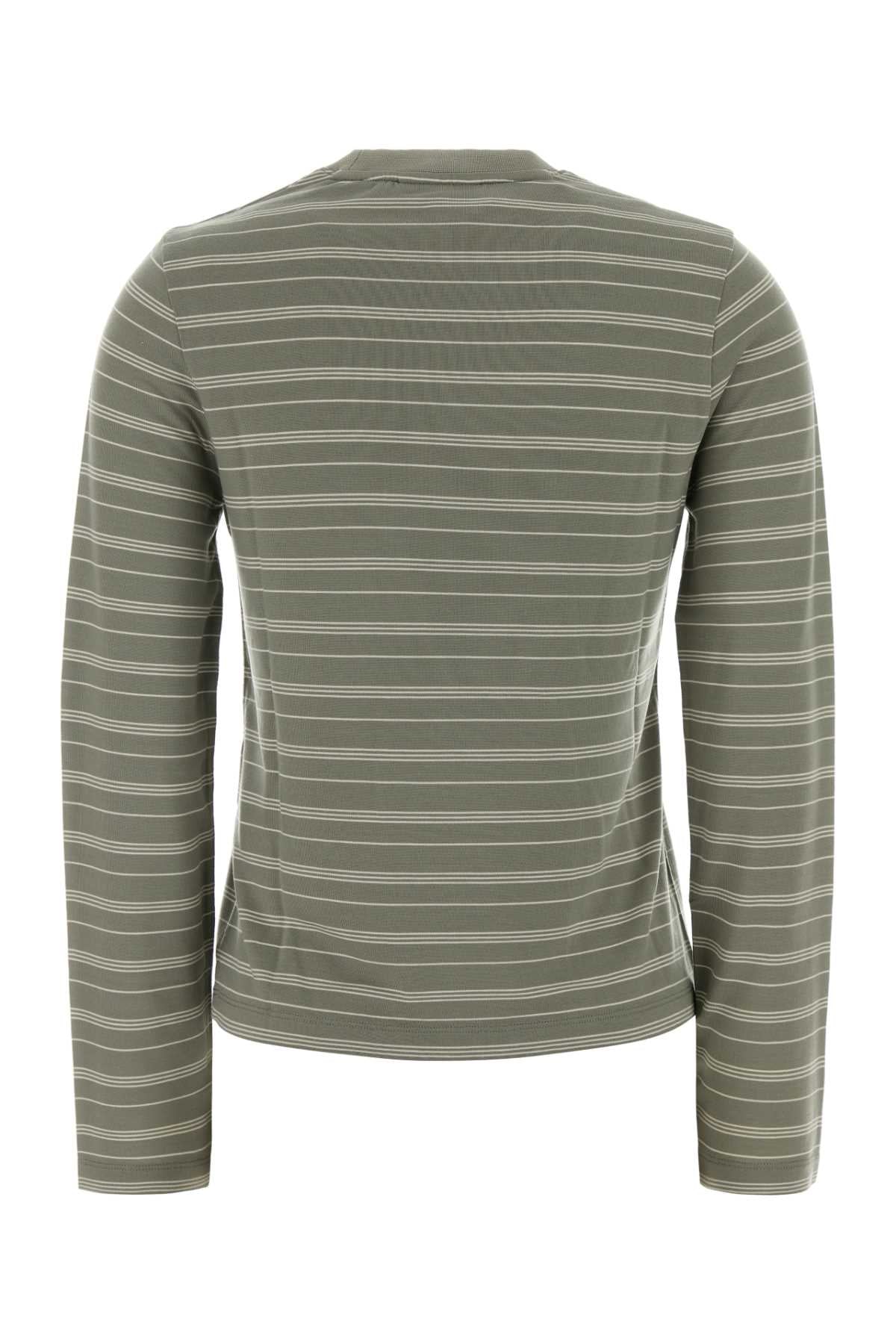 Shadowgreynoblebeige Exterior: Lyocell T-shirt