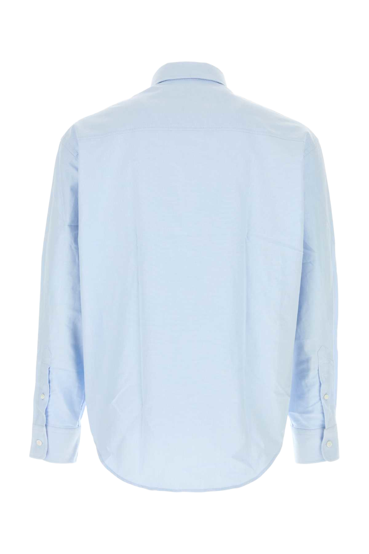 Light Blue Oxford Shirt Bleuciel Exterior: Cotton Camicie