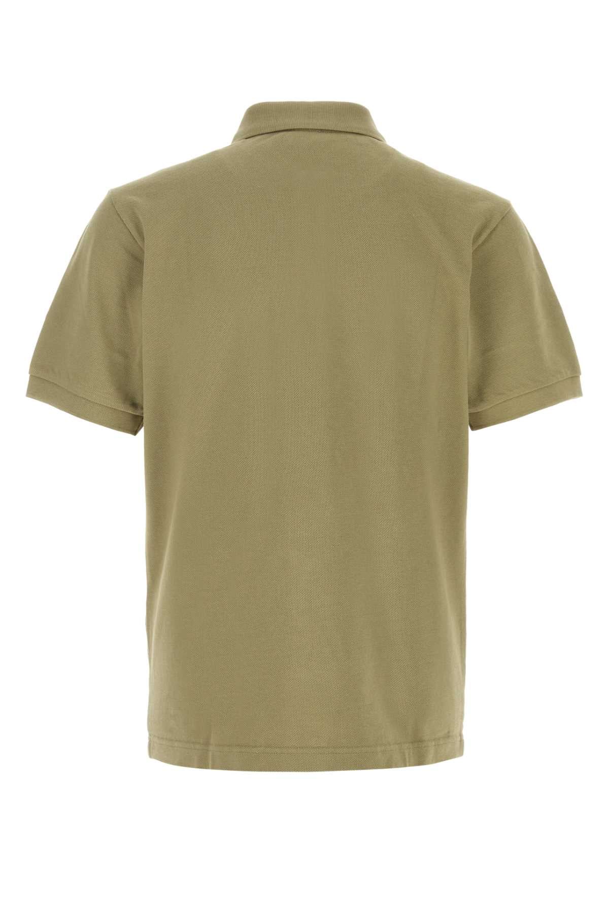 Khaki Exterior: Cotton Polo