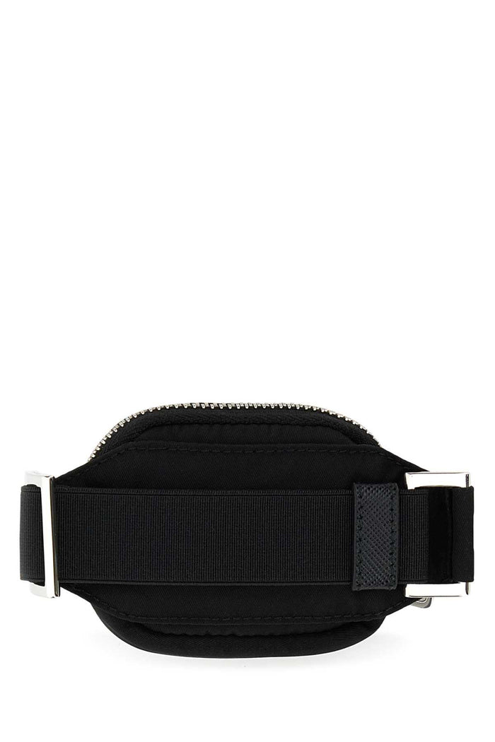 Black Nylon Cuff Nero Poliammide Riciclata Portachiavi