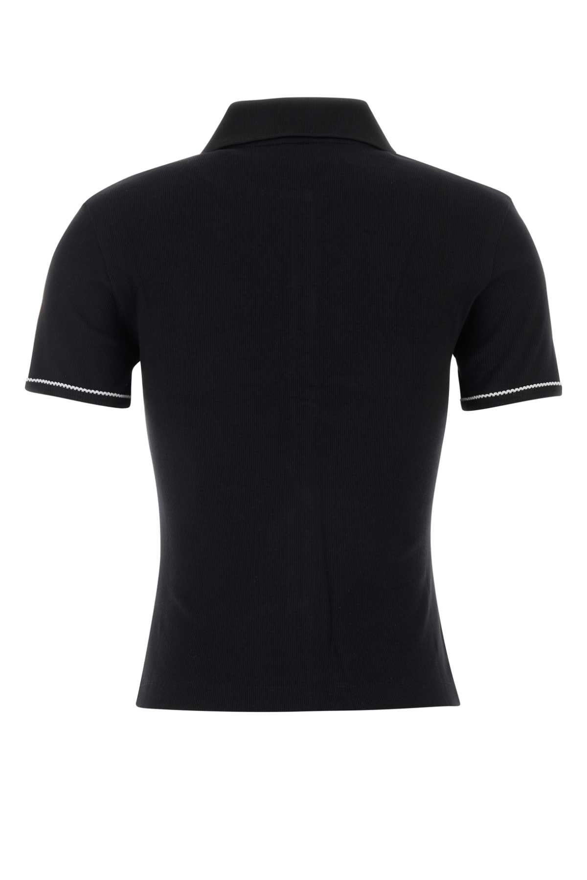 Bk99black Exterior: Cotton Elastane T-shirt