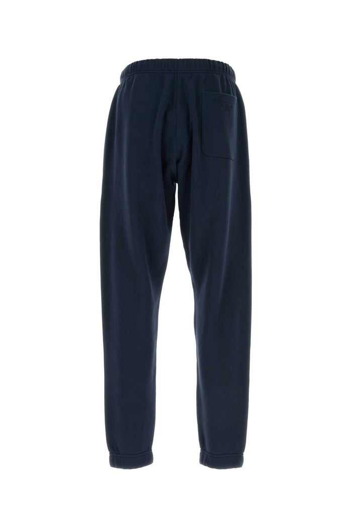 Navy Blue Cotton Joggers Navyblue Exterior: Pantaloni