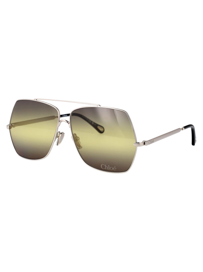 Ch0278s Silver-silver-grey Metal Sunglasses