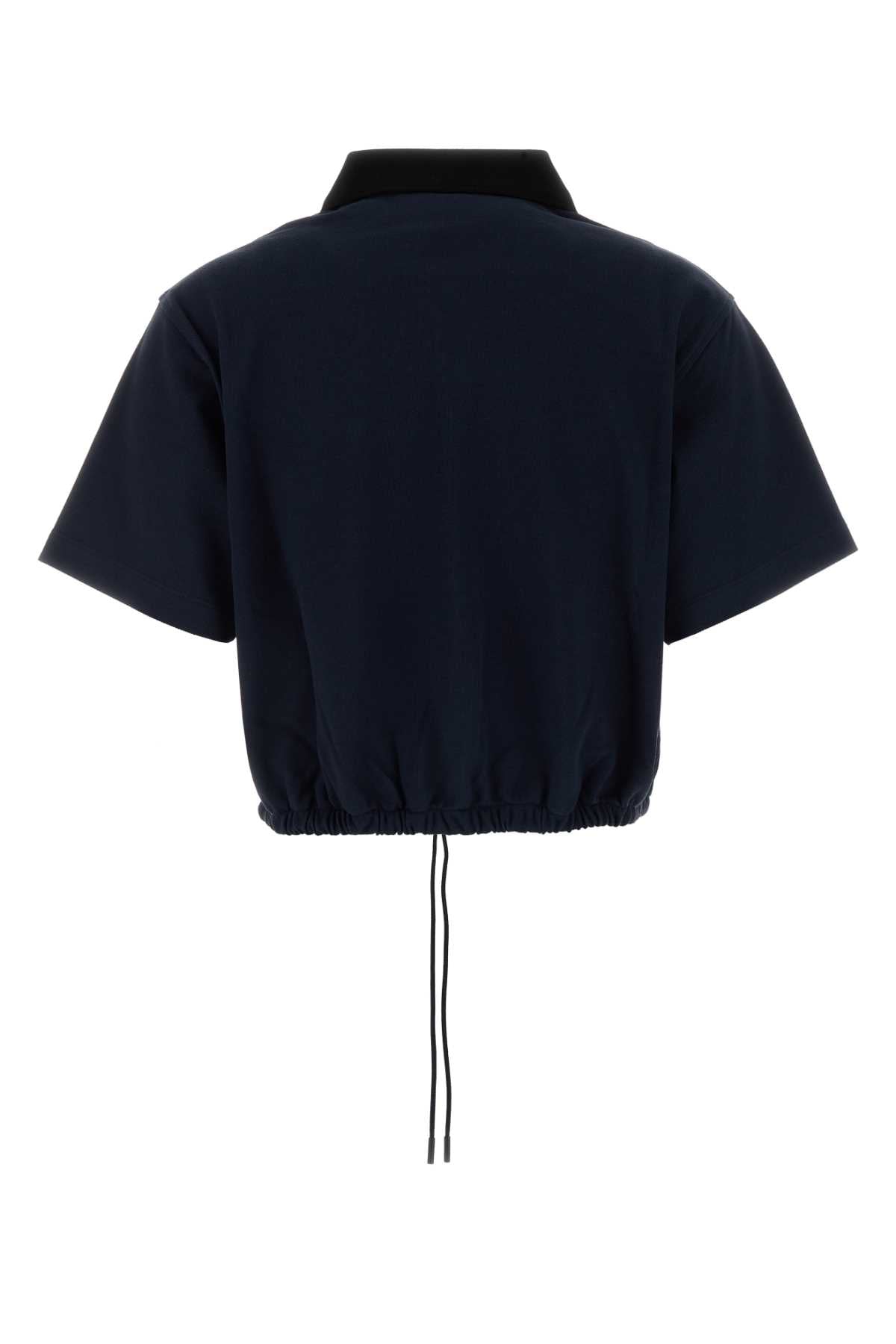 Navy Blue Piquet Polo Shirt 77b Base Fabric: Cotton