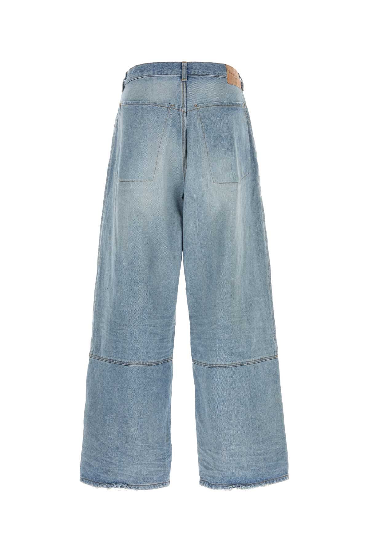 Dirty Light Blue T Cotton Jean