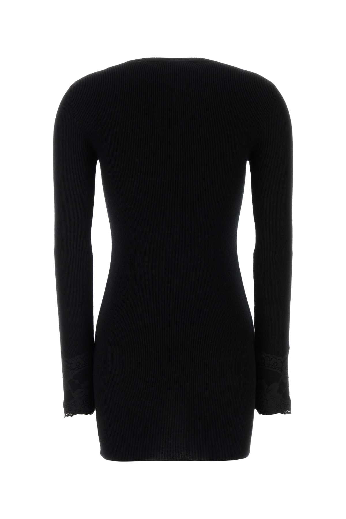 Black Cashmere Dress Nero Exterior: Maglie