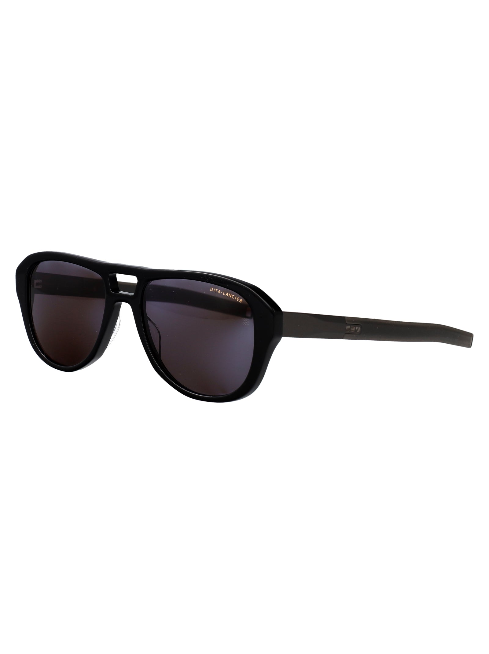 Dls430-A-02 02 Black - Gunmetal Metal Sunglasses