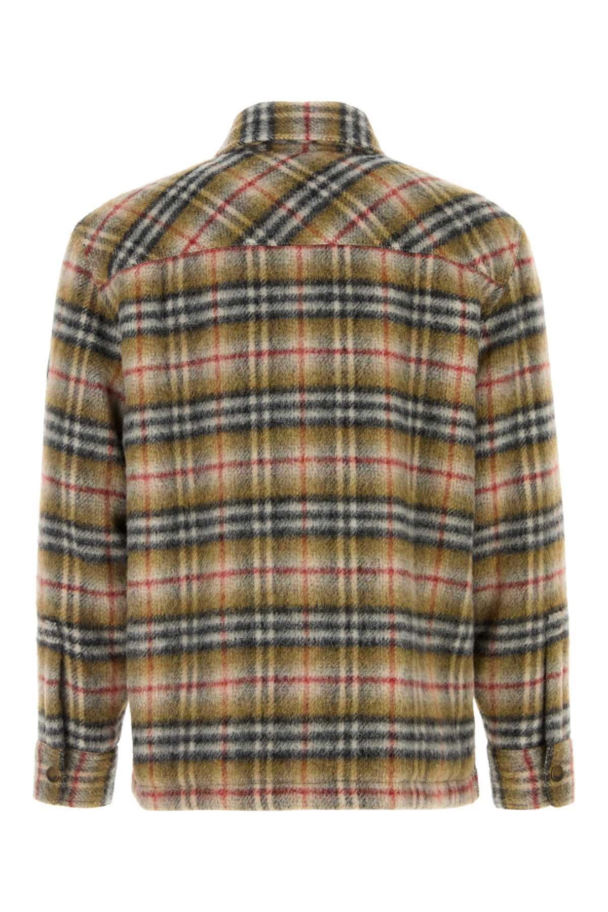 Beigeipcheck Exterior: Wool Lining: Nylon Giubbini
