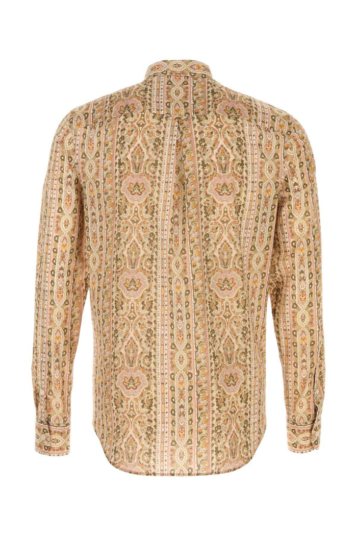 Voyageimaginairerosagiallobeige Exterior: Cotton Camicie