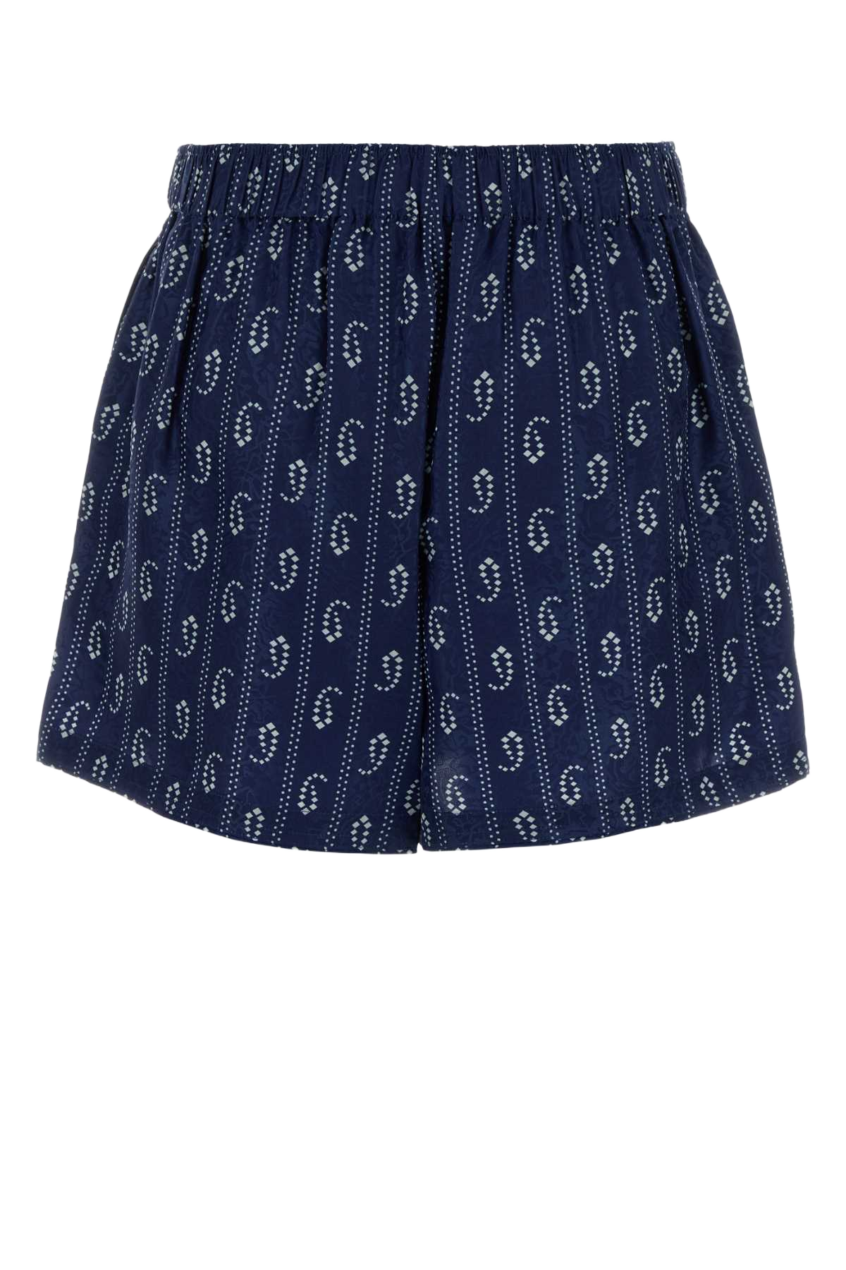 Printed Satin Shorts 401