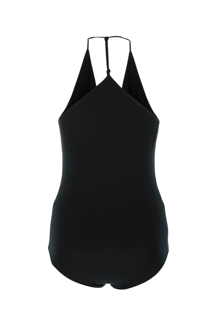 Black Cashmere Blend Bodysuit 1000 Maglie