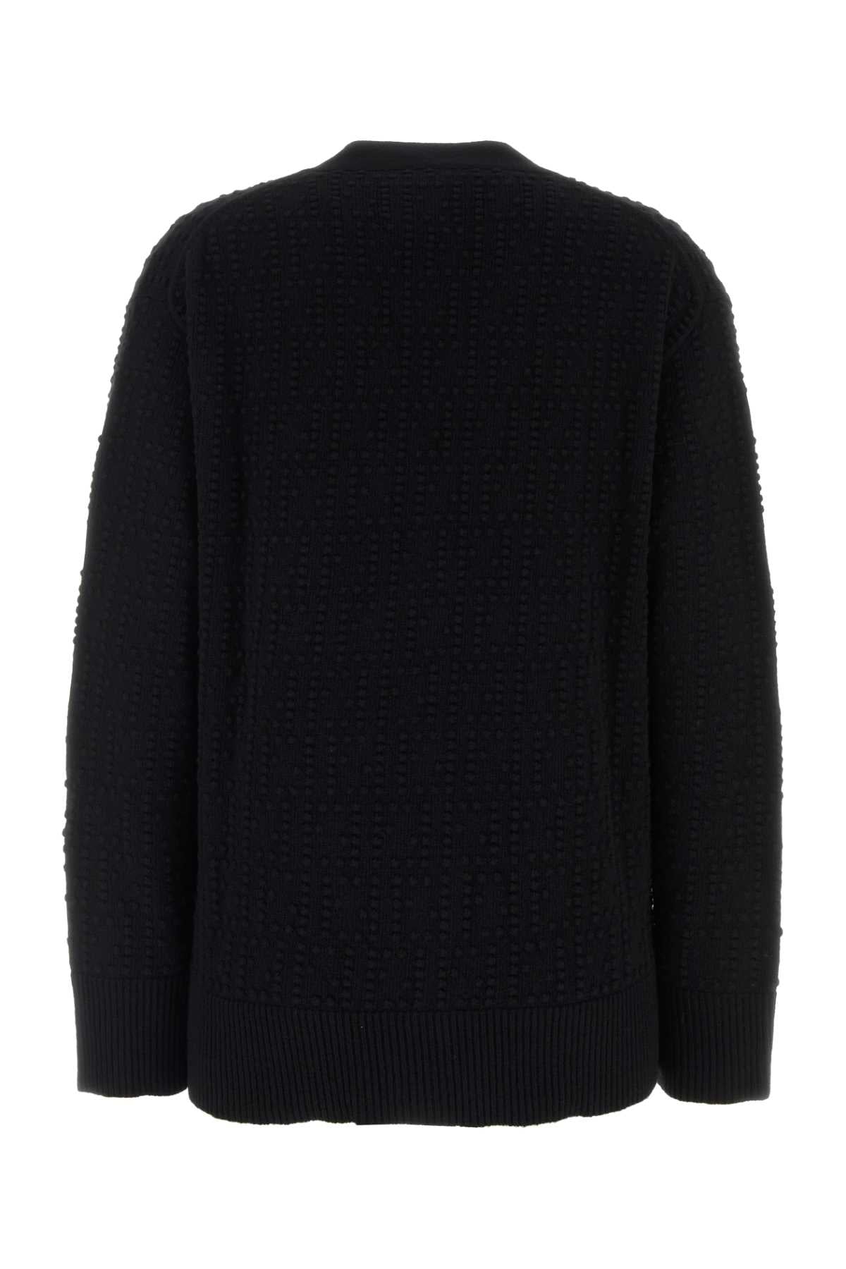 Fze549aym0 F0gme Black Exterior: Wool Cashmere Maglieria
