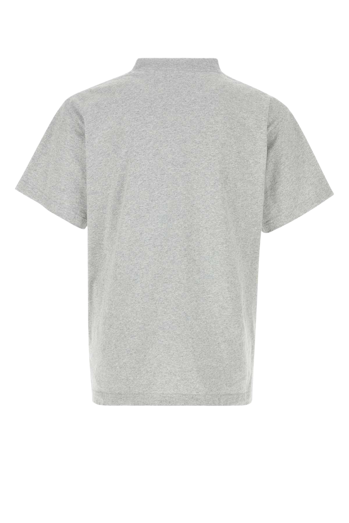 Grey Cotton T-Shirt Light Heather T