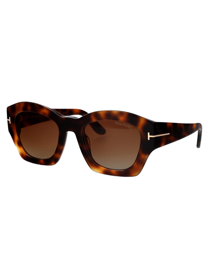 Ft1083 53f Avana Bionda / Marrone Grad Acetate Sunglasses