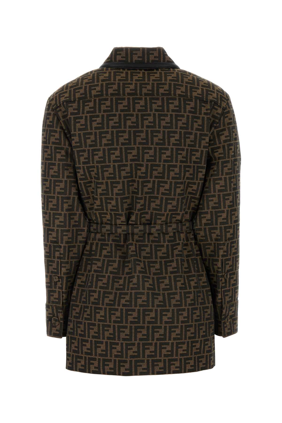 Fj7564a5w3 F118w Tabacco Exterior: Polyester Cotton Giacche E Gilet