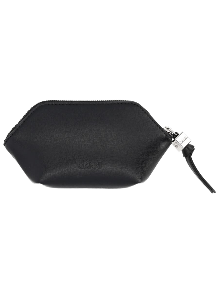 Bou Coin Purse Black Wallet