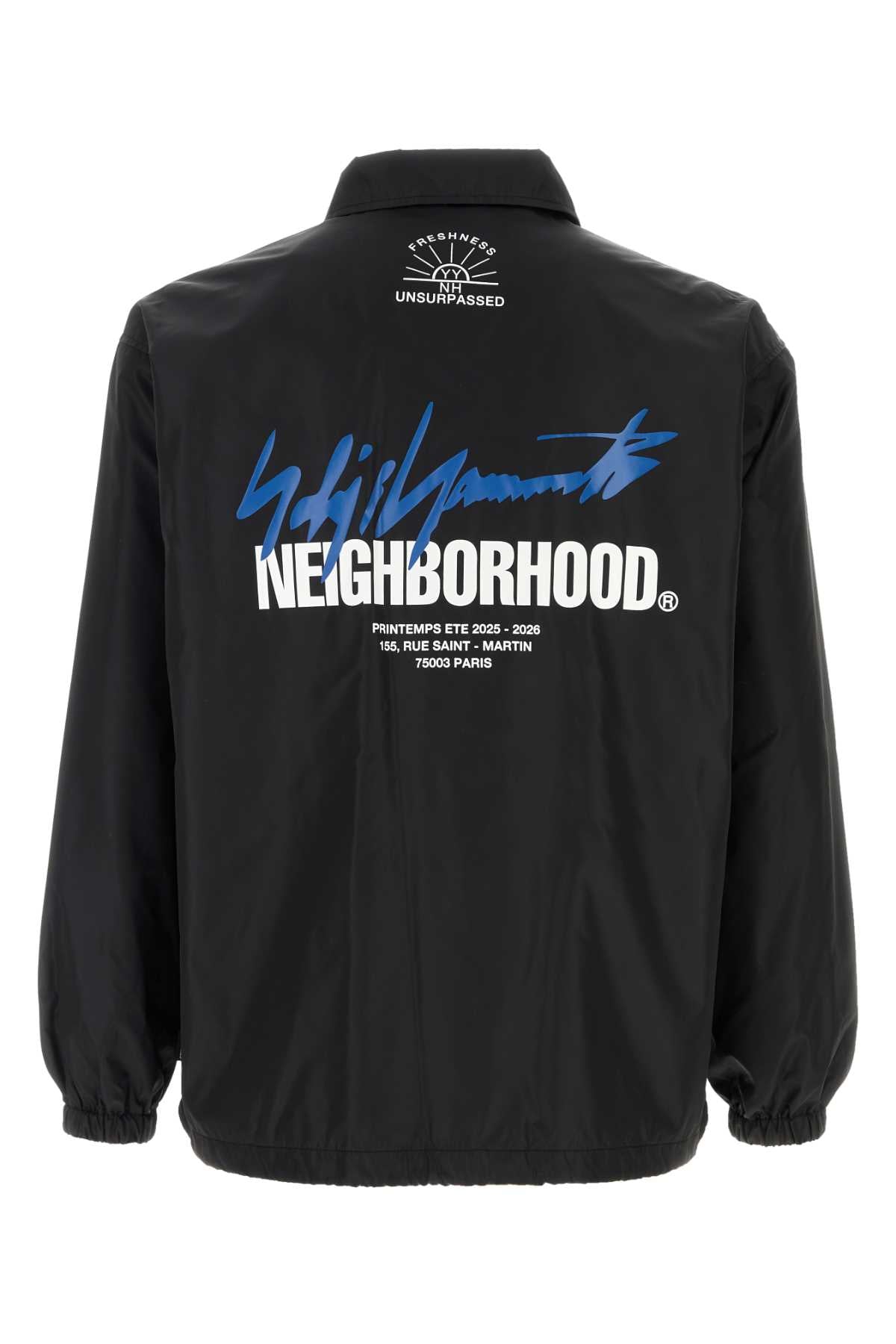 Black Nylon Yohji Yamamoto X Neighborhood Windbreaker Giubbini