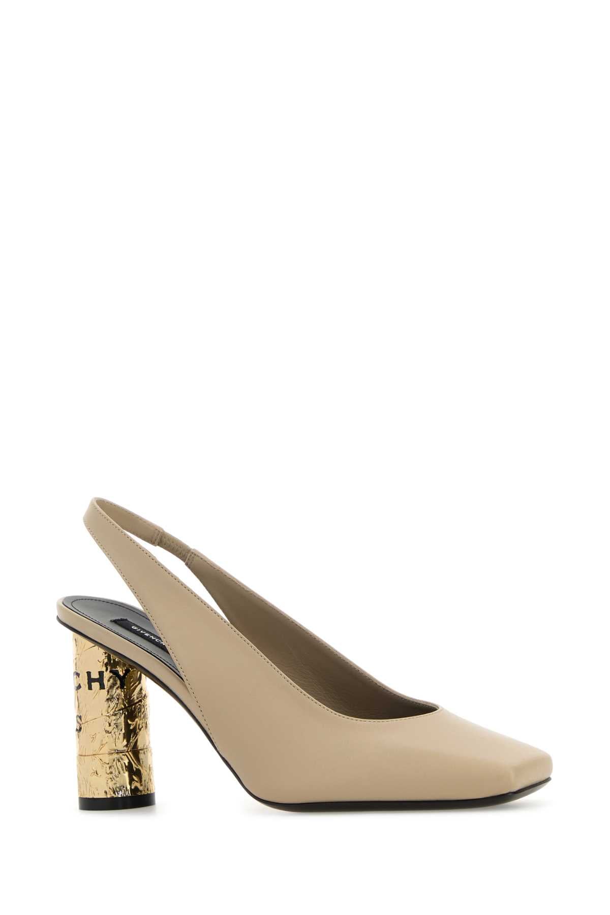 Beige Scarpe Con Tacco
