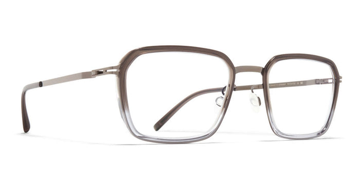 Lauri - A54 Shiny Graphite Grey Gradient Rx Stainless Steel Eyeglasses