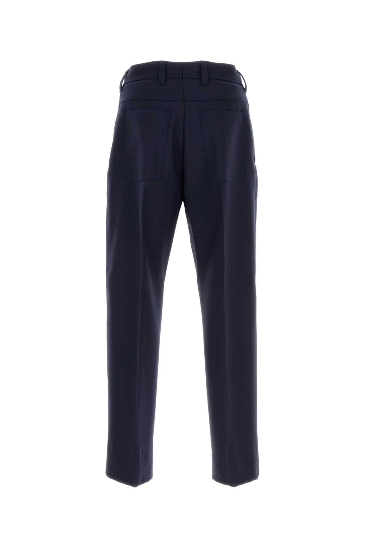 Navy Blue Wool Pant Nr Exterior: Pantaloni