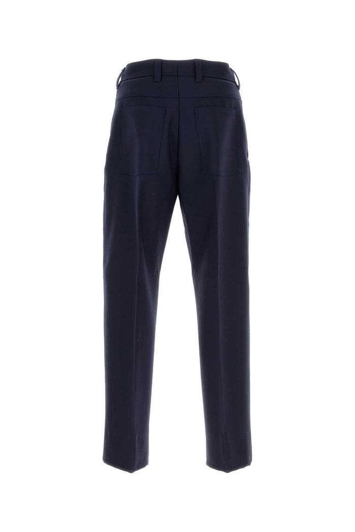 Navy Blue Wool Pant Nr Exterior: Pantaloni