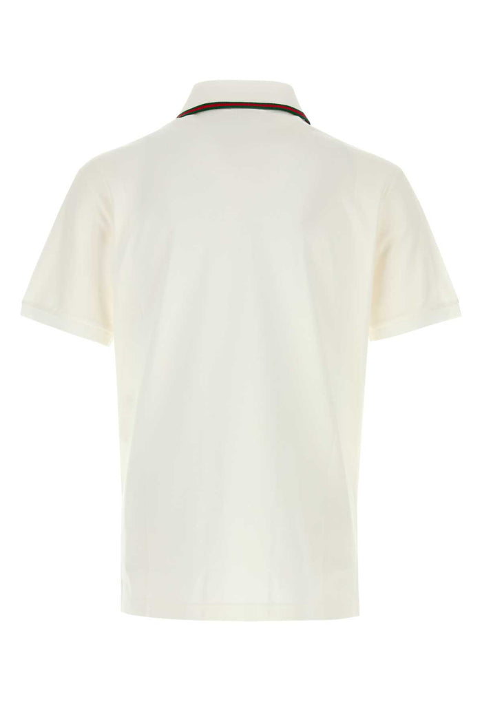 White Exterior: Cotton Polo