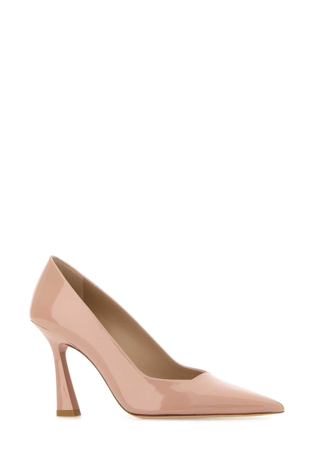 Pink Leather Vinnie 85 Pumps Blushful Scarpe Con Tacco