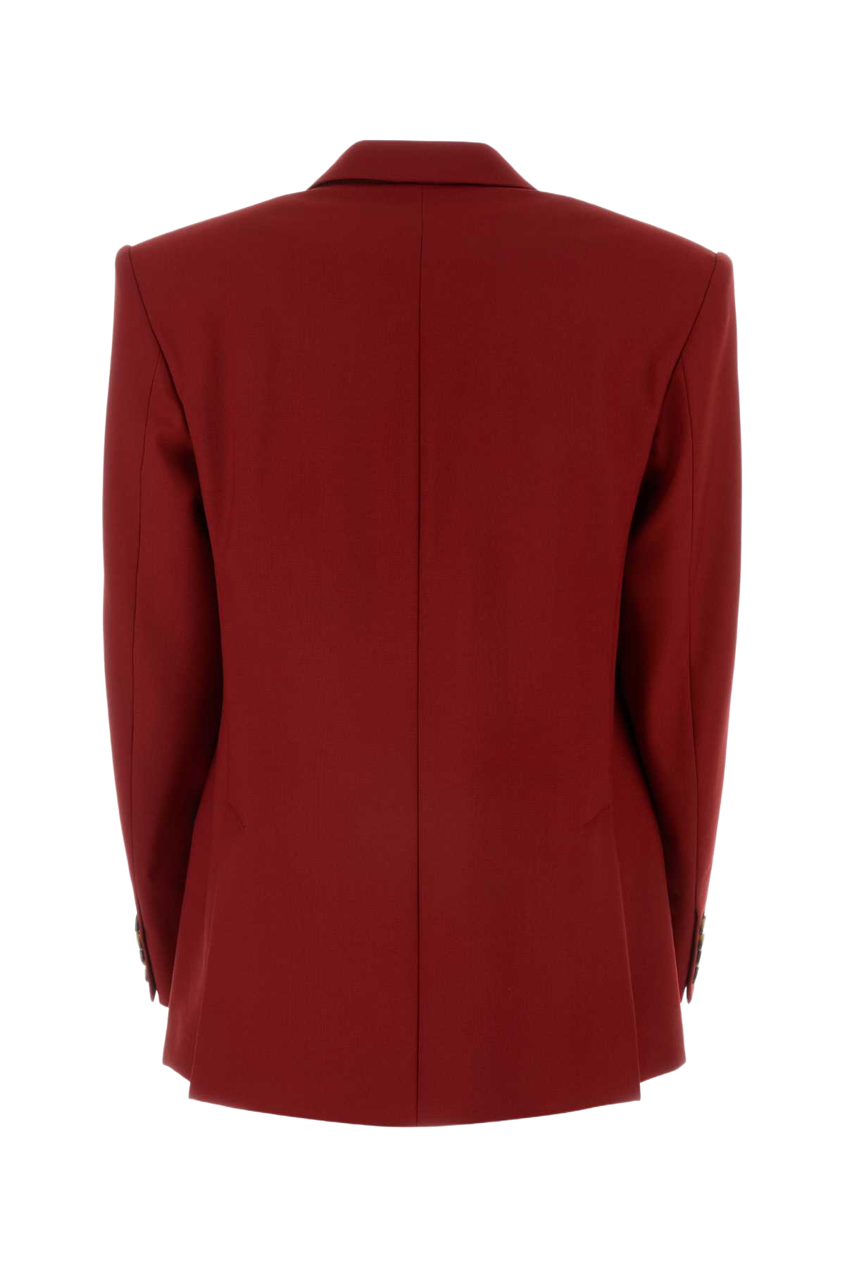 Tiziano Red Wool Blazer Ruby Giacche E Gilet