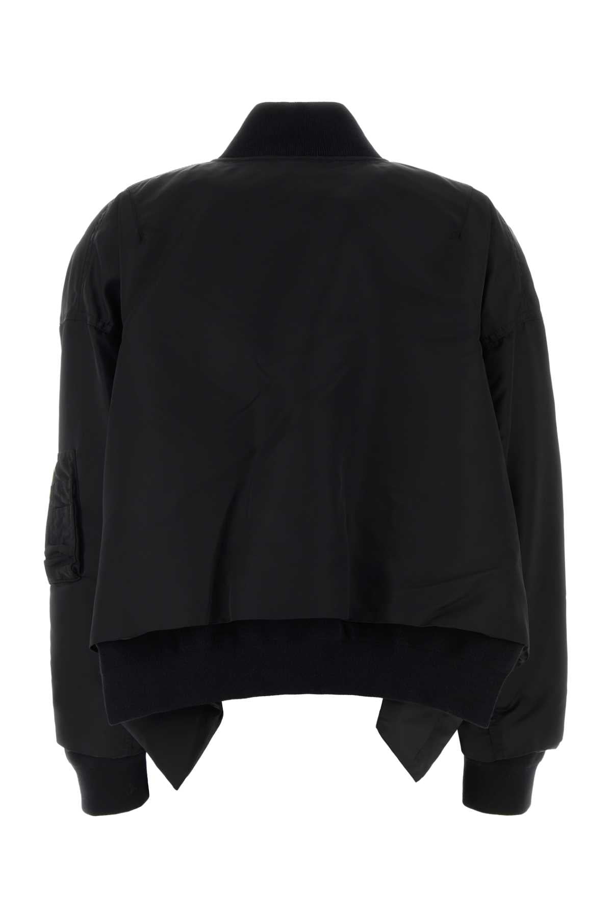 Black Nylon Giubbini