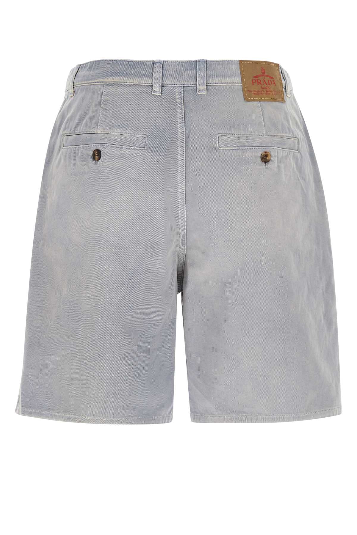 Blue Grey Exterior: Cotton Bermuda