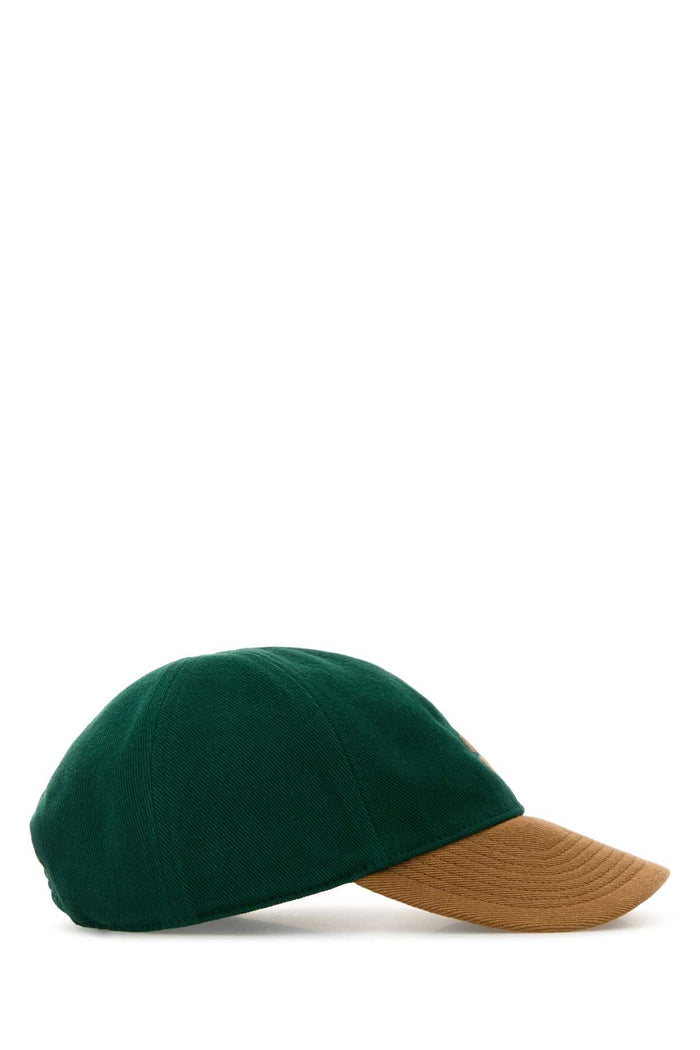 Two-Tone Drill Baseball Cap Biliardosughero Exterior: Cotton Cappelli E Fasce Per Capelli