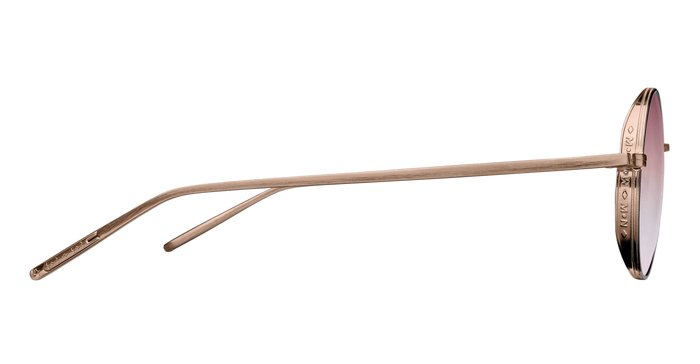 M3087 - Rose Gold Matte Black Titanium Sunglasses