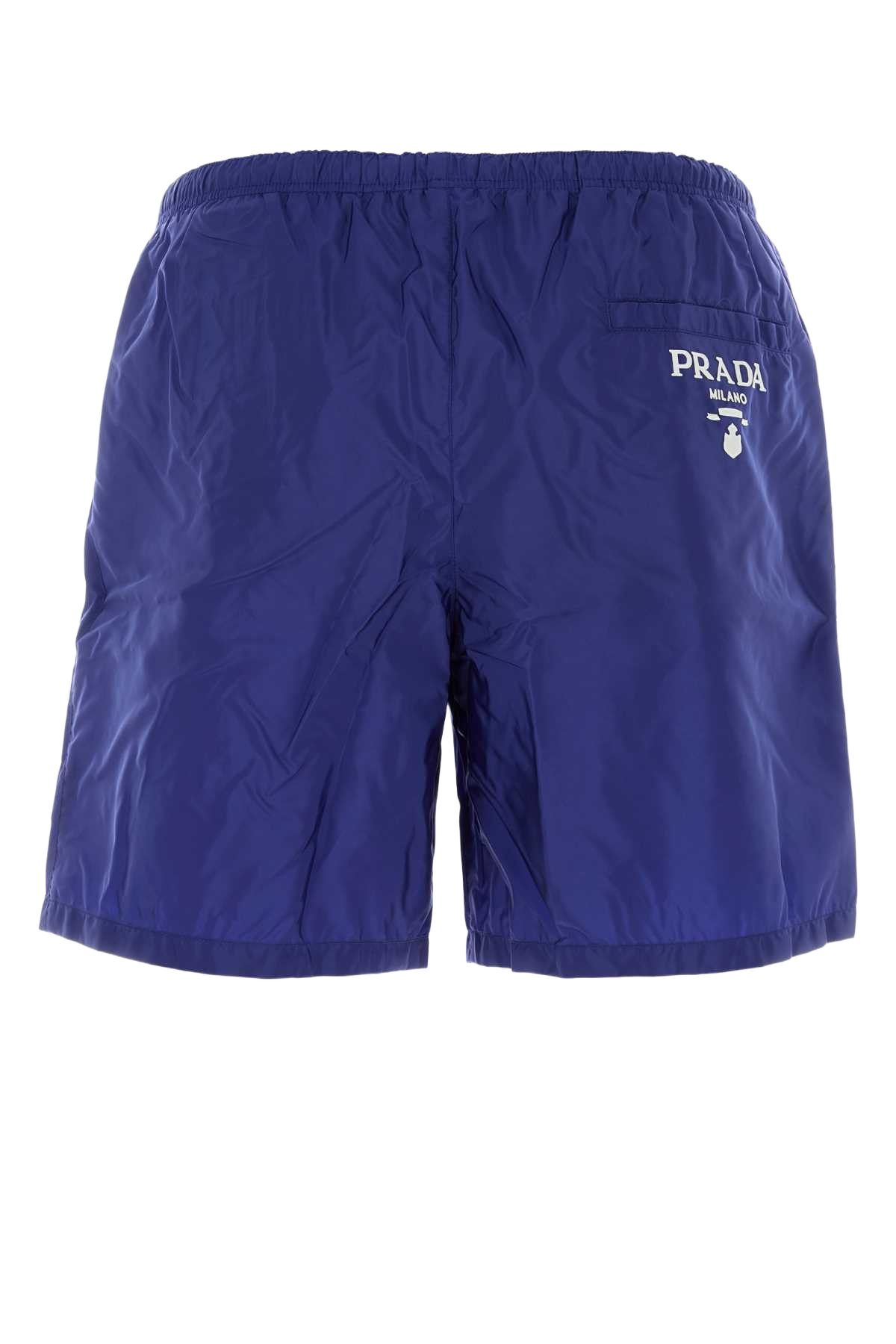 Blue Re-Nylon Swimming Shorts Inchiostro Costumi Da Bagno