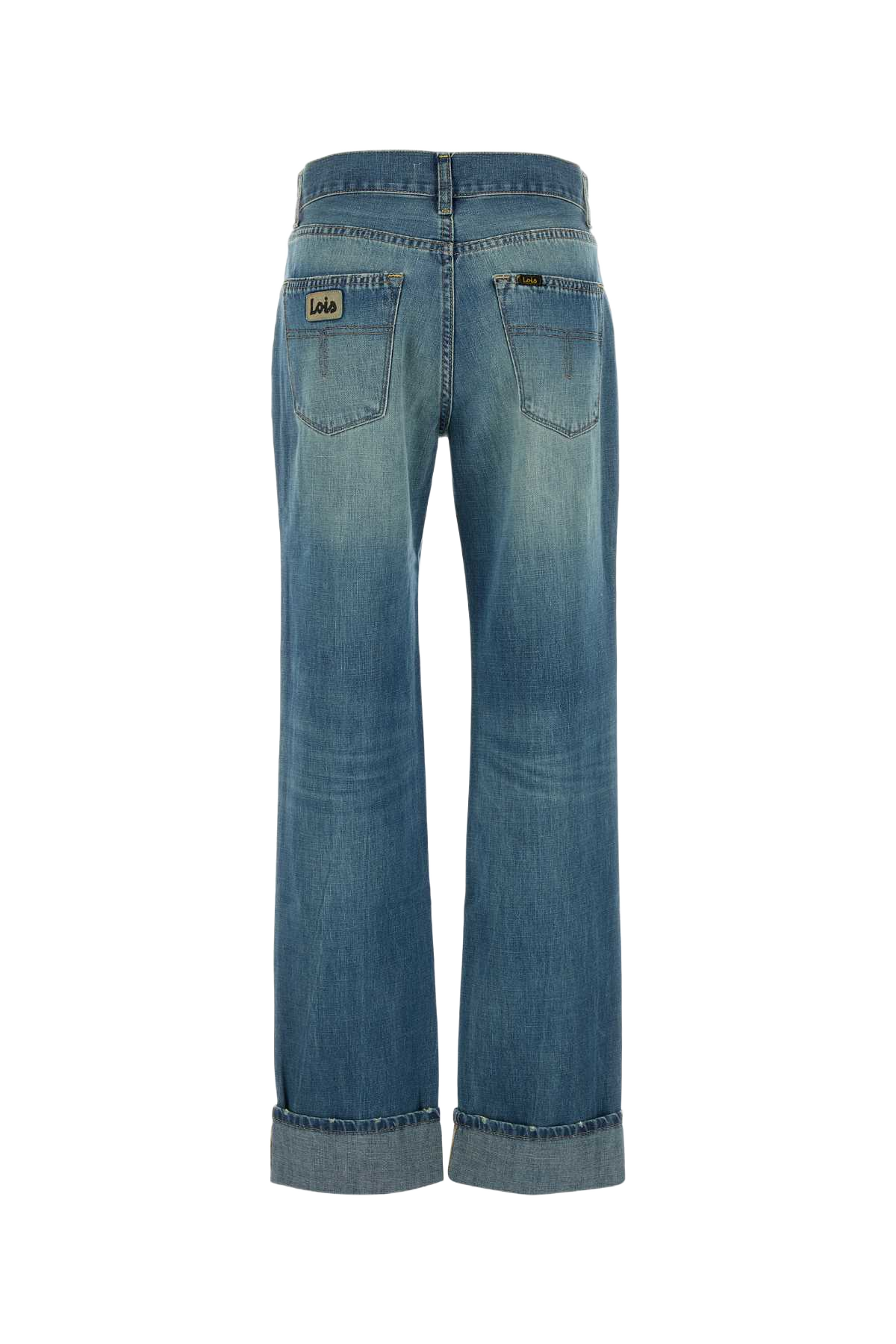 Denim New Maria Jeans Veinedgreen Exterior: Cotton