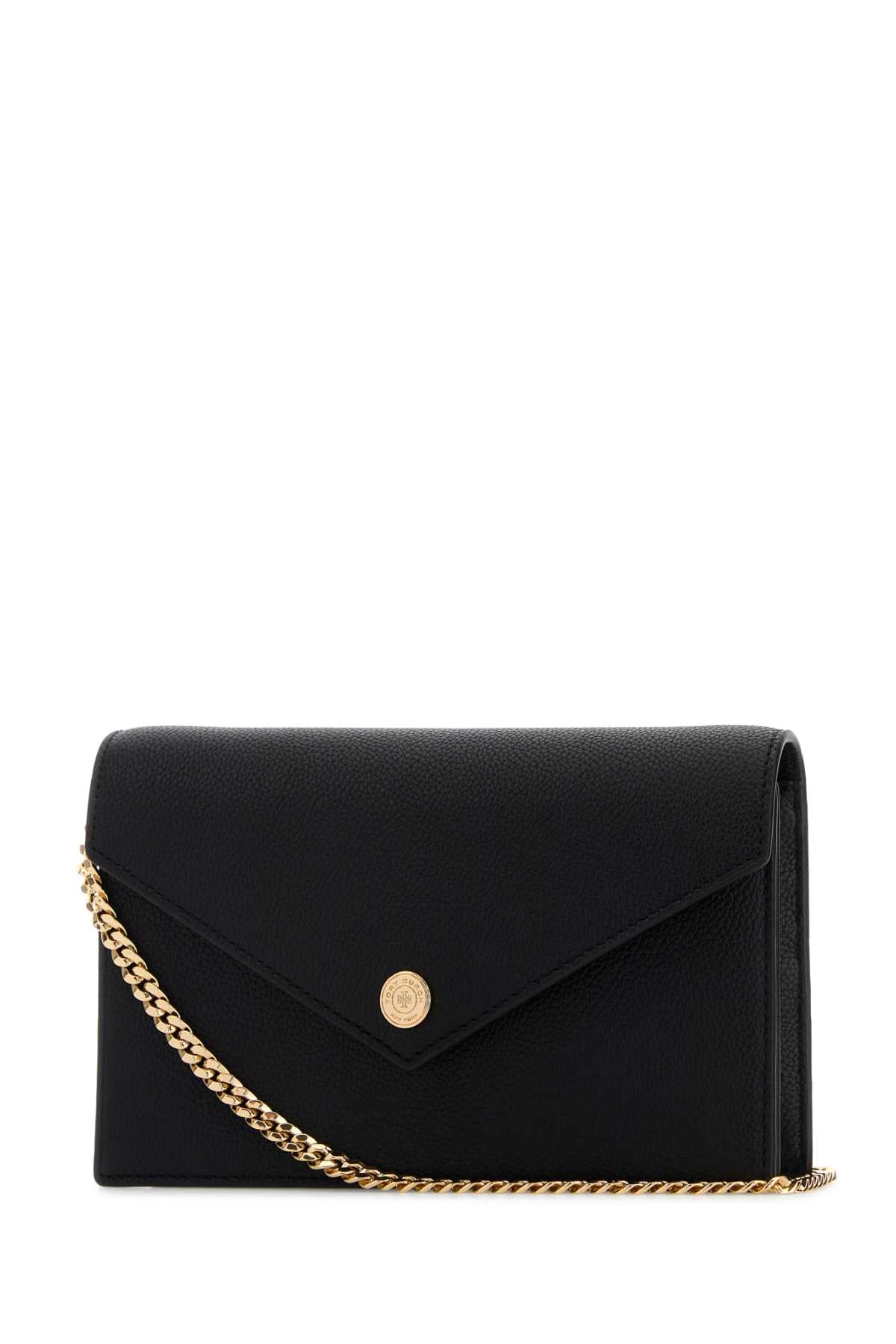 Black Leather Crossbody Bag 001 Borse A Tracolla