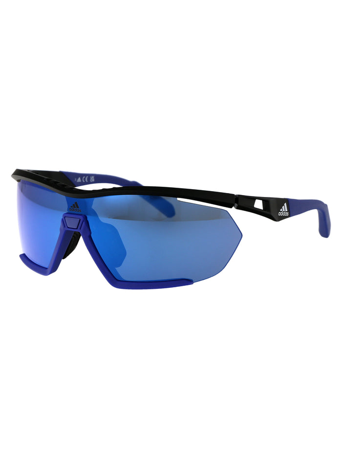 Cmpt Aero Li 05x Nero/altro/blu Specchiato Acetate Sunglasses