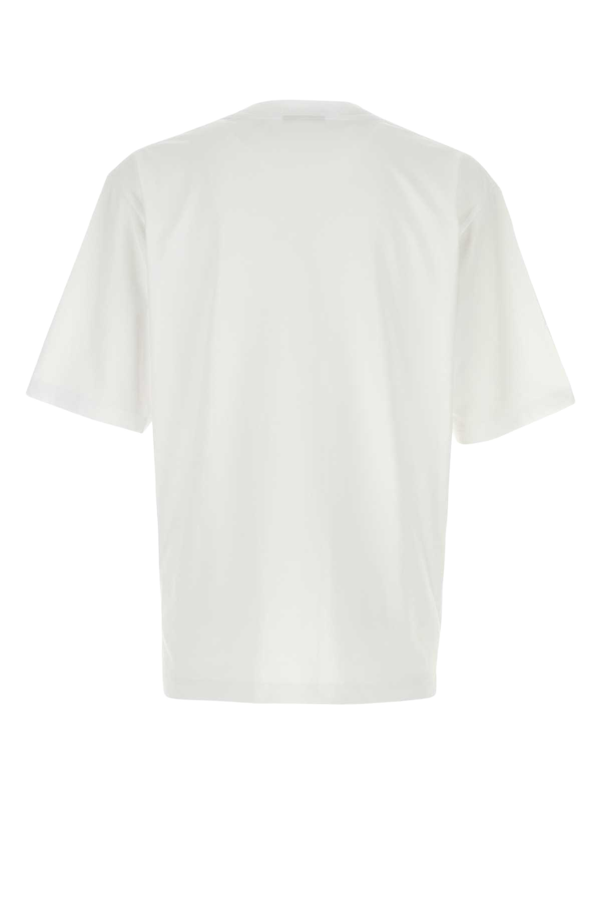 White Cotton Oversize T-Shirt Exterior
